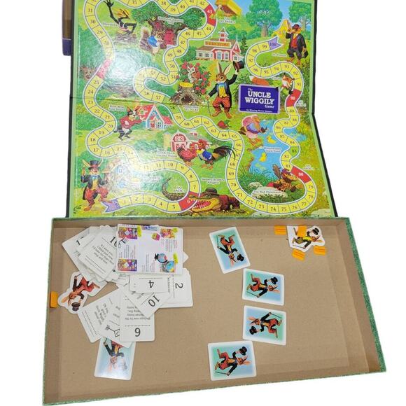 Vtg 2005‎ The Uncle Wiggily Winning Moves Board Game IOB - Picture 5 of 6